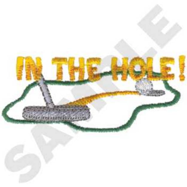 Picture of In The Hole Machine Embroidery Design