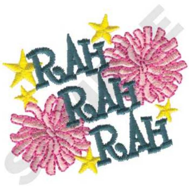 Picture of Rah Rah Rah Machine Embroidery Design