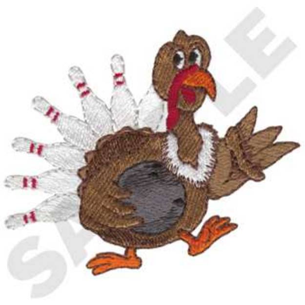 Picture of Turkey Machine Embroidery Design