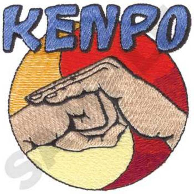 Picture of Kenpo Machine Embroidery Design