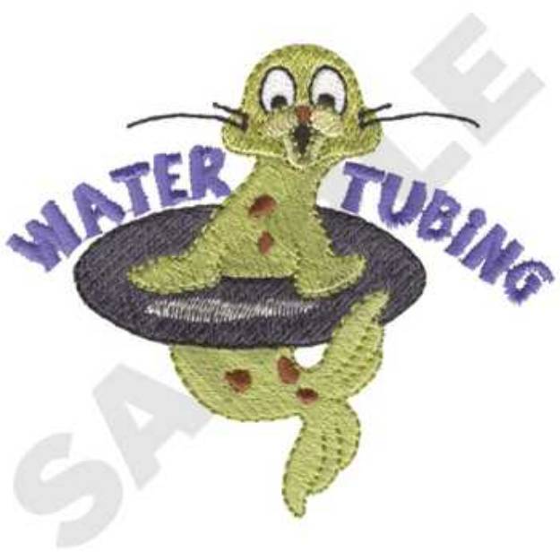 Picture of Water Tubing Machine Embroidery Design