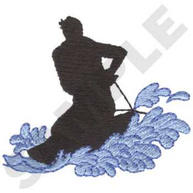 Picture of Kneeboarding Machine Embroidery Design