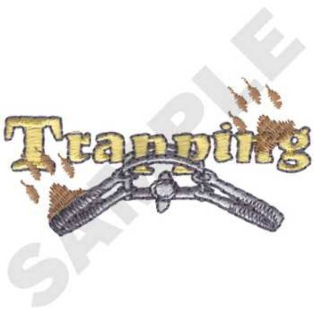 Picture of Trapping logo Machine Embroidery Design