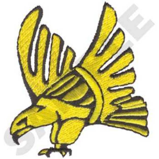 Picture of Falcon Machine Embroidery Design