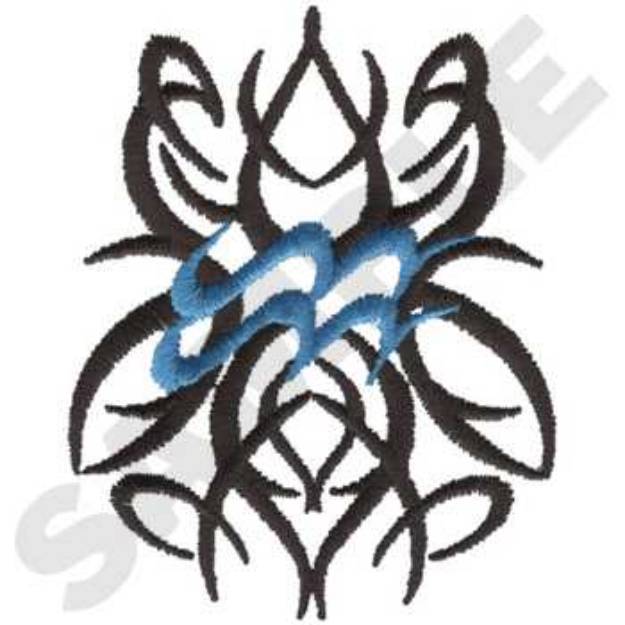 Picture of Aquarius Machine Embroidery Design