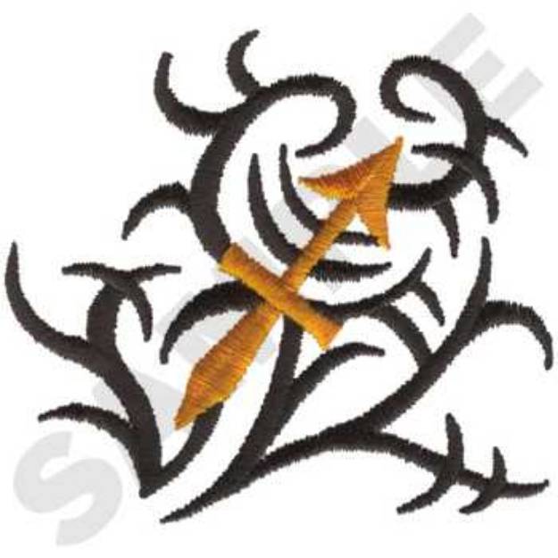 Picture of Sagittarius Machine Embroidery Design