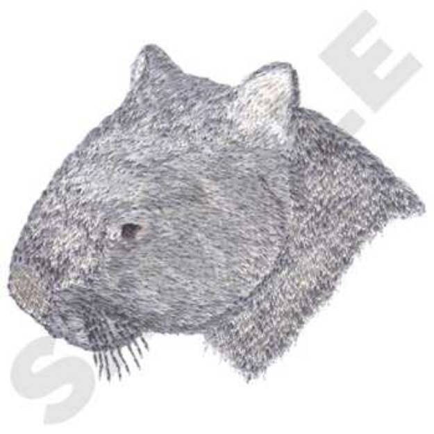 Picture of Wombat Machine Embroidery Design