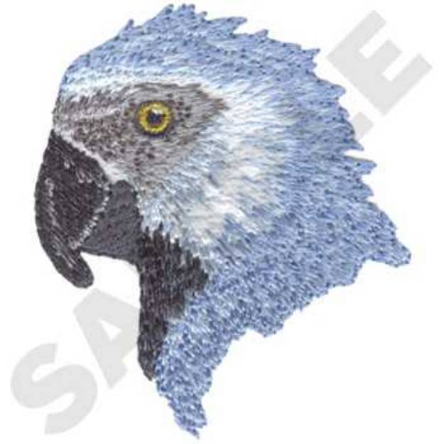 Picture of Spixs Macaw Machine Embroidery Design