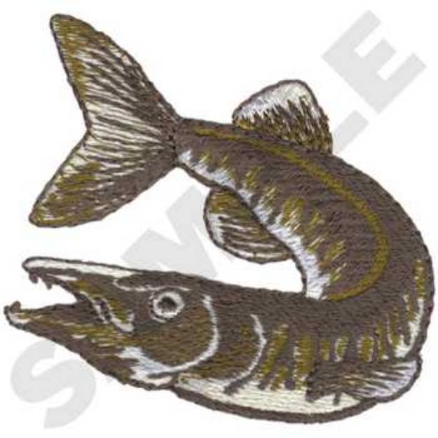 Picture of Pickerel Machine Embroidery Design