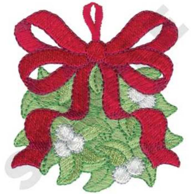 Picture of Mistletoe Machine Embroidery Design