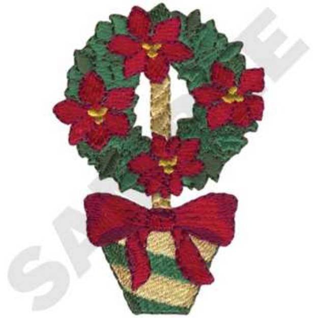 Picture of Winter Centerpiece Machine Embroidery Design