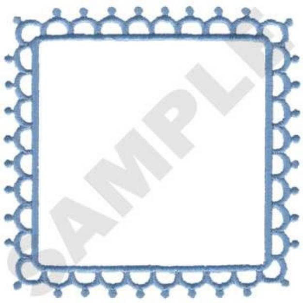 Picture of Square Border Machine Embroidery Design