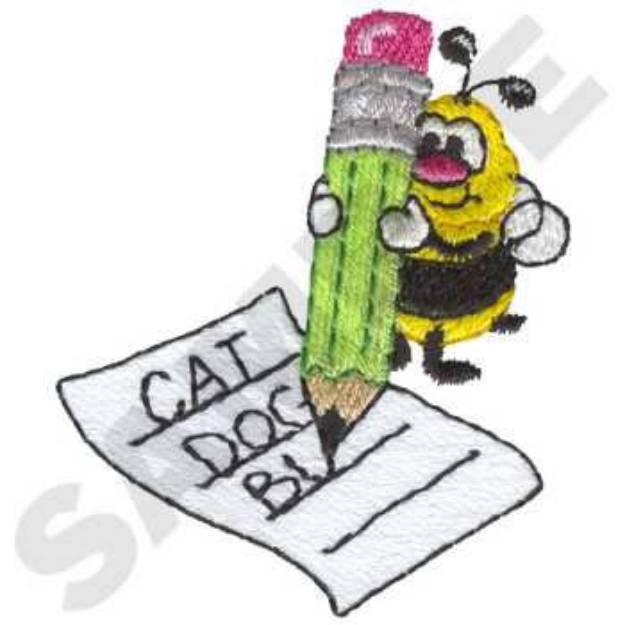 Picture of Spelling Bee Machine Embroidery Design