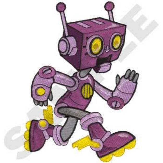 Picture of Skate-Bot Machine Embroidery Design