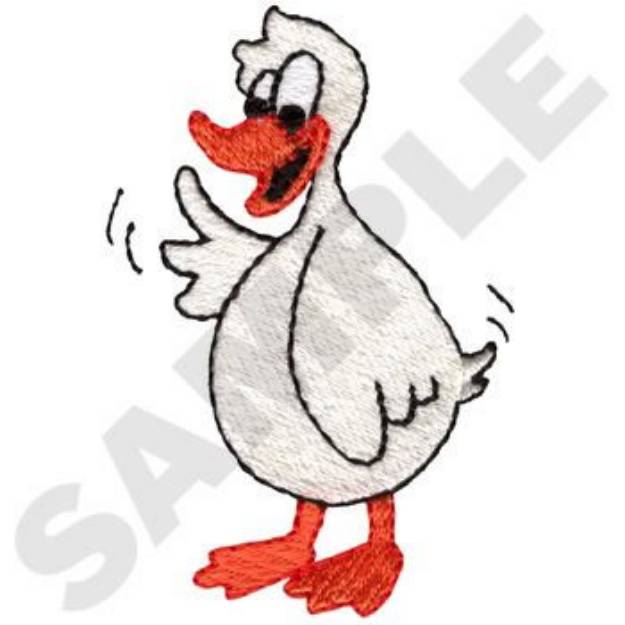 Picture of Silly Goose Machine Embroidery Design