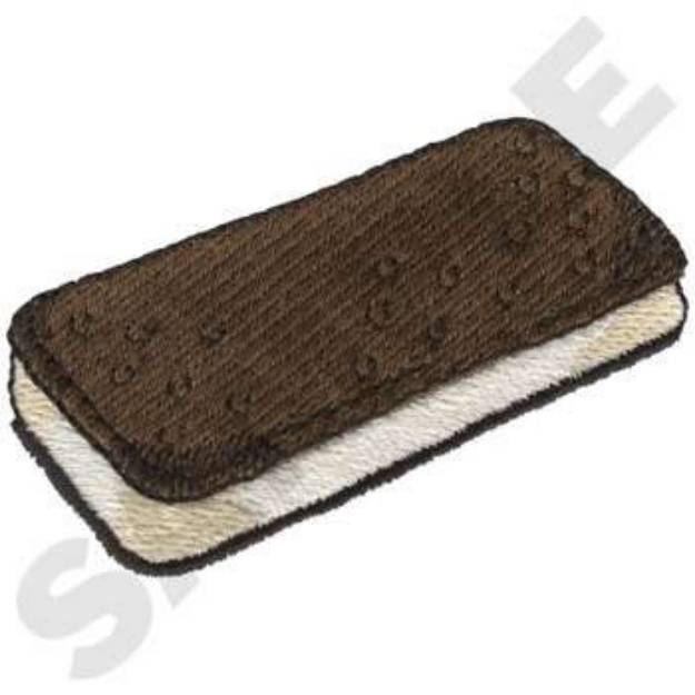 Picture of Ice Cream Sandwich Machine Embroidery Design