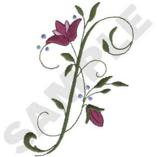 Picture of Wildflower Machine Embroidery Design