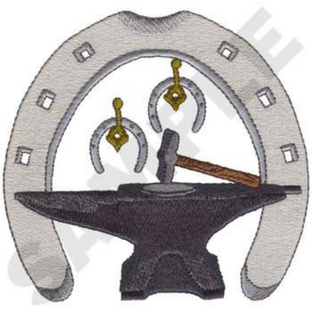 Picture of Blacksmith Machine Embroidery Design