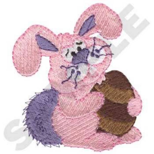 Picture of Easter Bunny Machine Embroidery Design