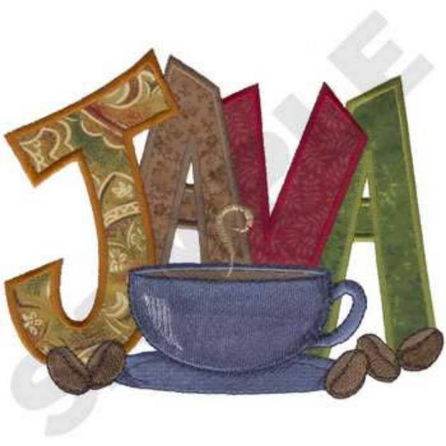 Picture of Java Applique Machine Embroidery Design