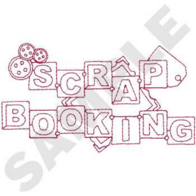 Picture of Scrapbooking Machine Embroidery Design