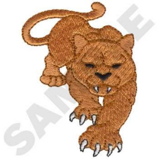 Picture of Cougar Machine Embroidery Design