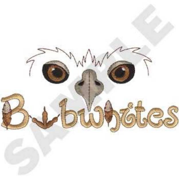 Picture of Bobwhites Mascot Machine Embroidery Design