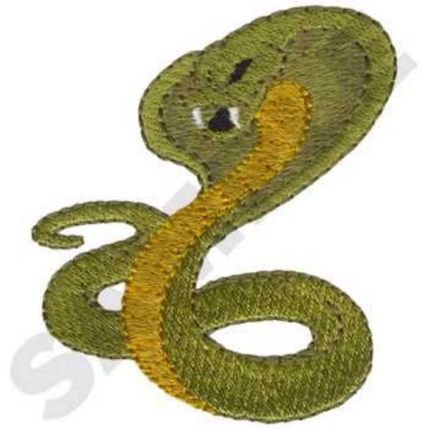 Picture of Cobra Mascot Machine Embroidery Design