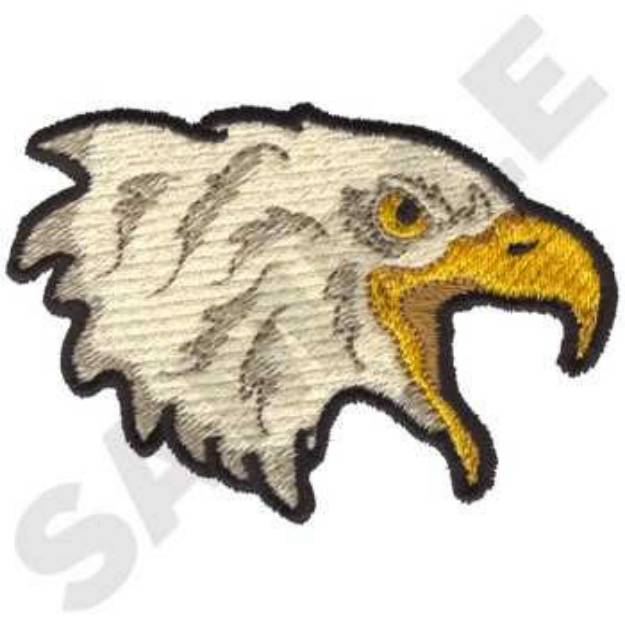 Picture of Eagles Mascot Machine Embroidery Design