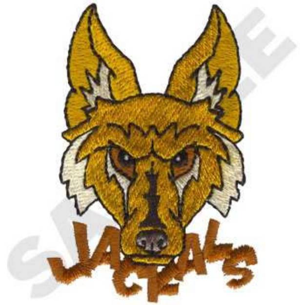 Picture of Jackals Mascot Machine Embroidery Design