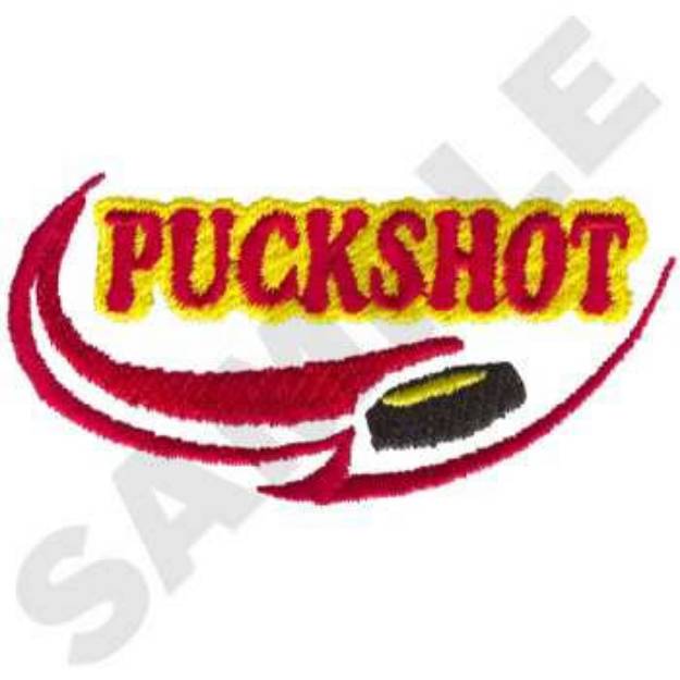 Picture of Hockey Machine Embroidery Design