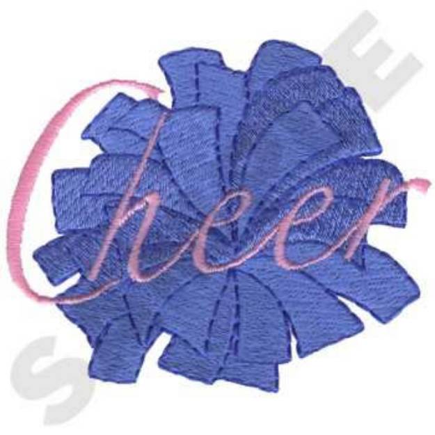 Picture of Pom Pom Machine Embroidery Design