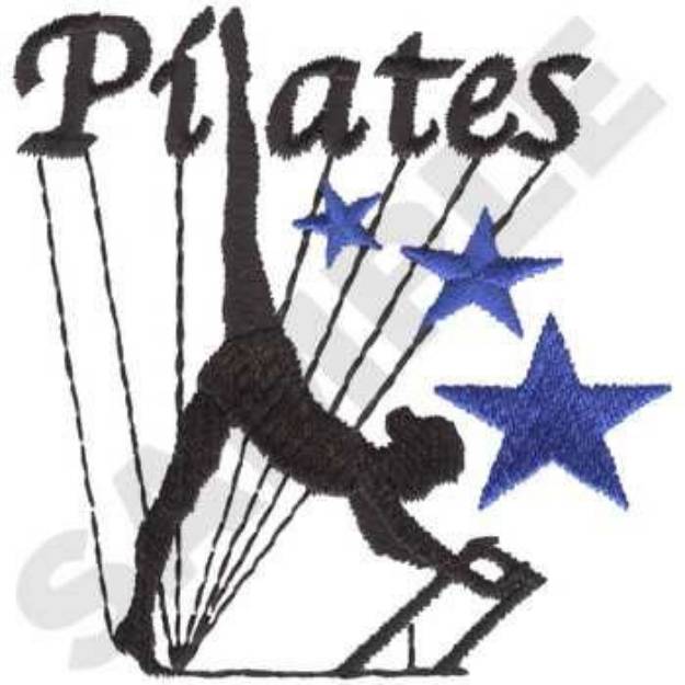 Picture of Pilates Machine Embroidery Design