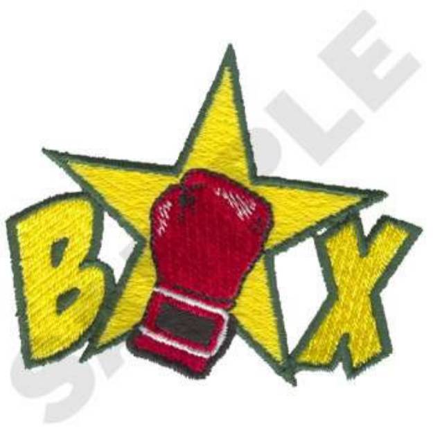 Picture of Boxing Machine Embroidery Design