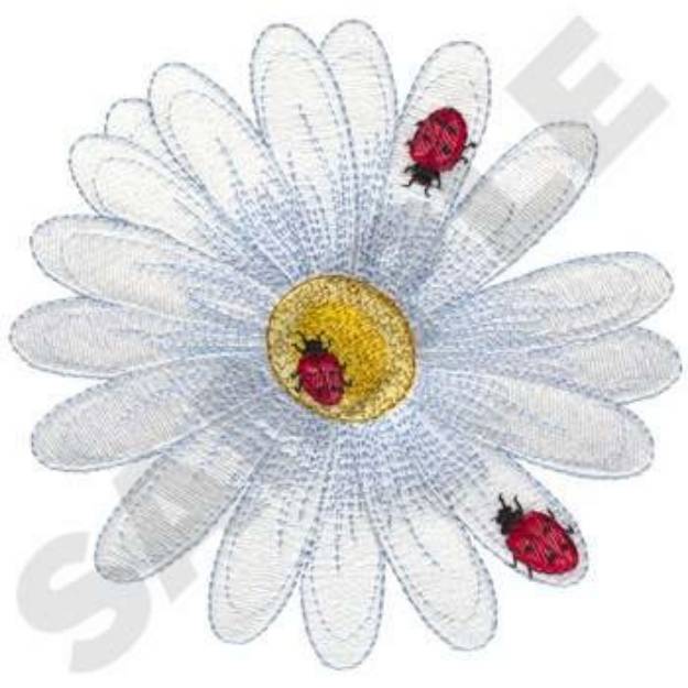 Picture of Ladybugs Machine Embroidery Design