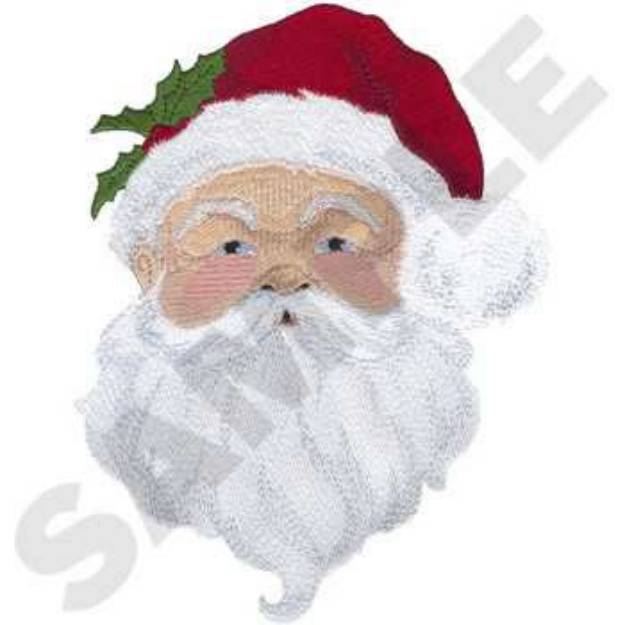 Picture of Santa Claus Machine Embroidery Design