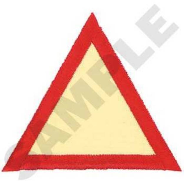 Picture of Triangle Applique Machine Embroidery Design