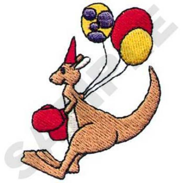 Picture of Kangaroo Machine Embroidery Design