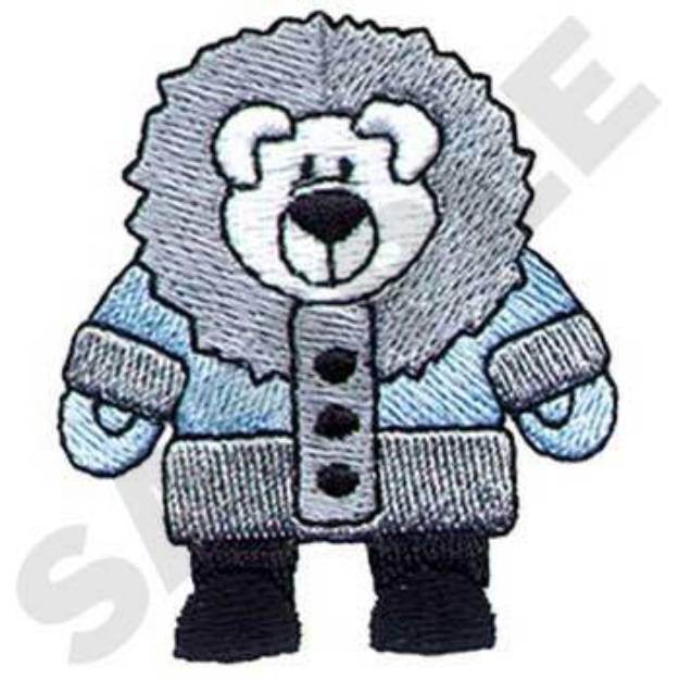 Picture of Polar Bear Machine Embroidery Design