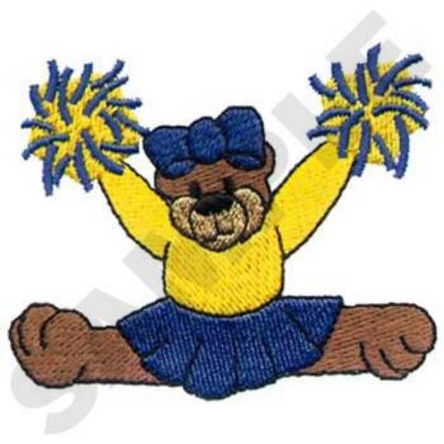 Picture of Cheerbear Machine Embroidery Design