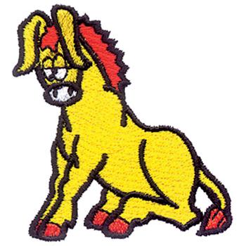 Donkey Machine Embroidery Design