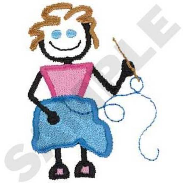 Picture of Seamstress Machine Embroidery Design