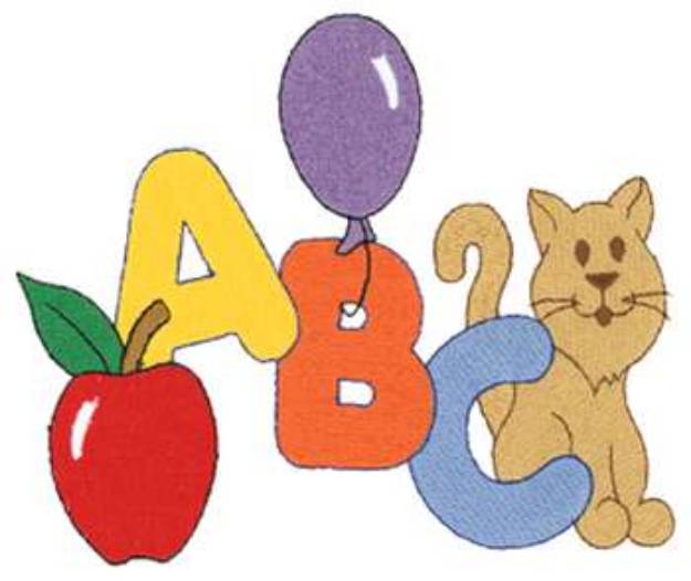 Picture of ABC Machine Embroidery Design