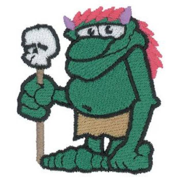 Picture of Troll Machine Embroidery Design