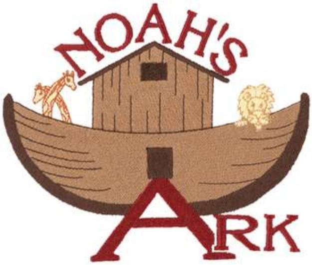 Picture of Noahs Ark Machine Embroidery Design