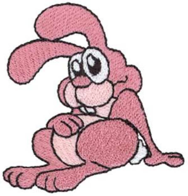 Picture of Easter Bunny Machine Embroidery Design