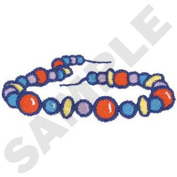 Beaded Necklace Machine Embroidery Design