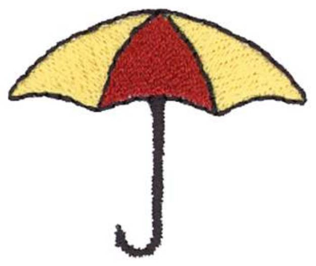 Picture of Umbrella Machine Embroidery Design