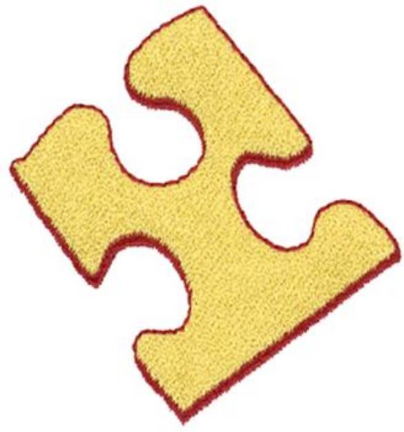 Picture of Puzzle Piece Machine Embroidery Design