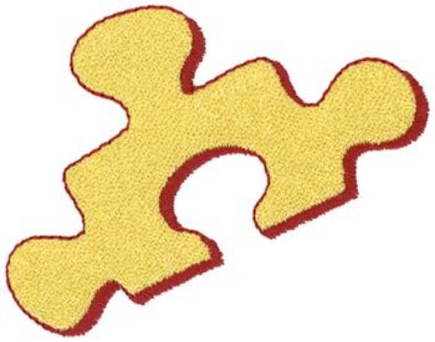 Picture of Puzzle Piece Machine Embroidery Design